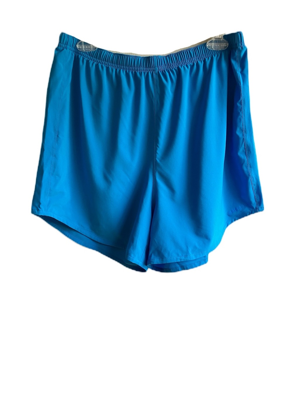 Patagonia Women's Trailfarer Running Shorts 4½" Size L Blue High Rise Gym Spring